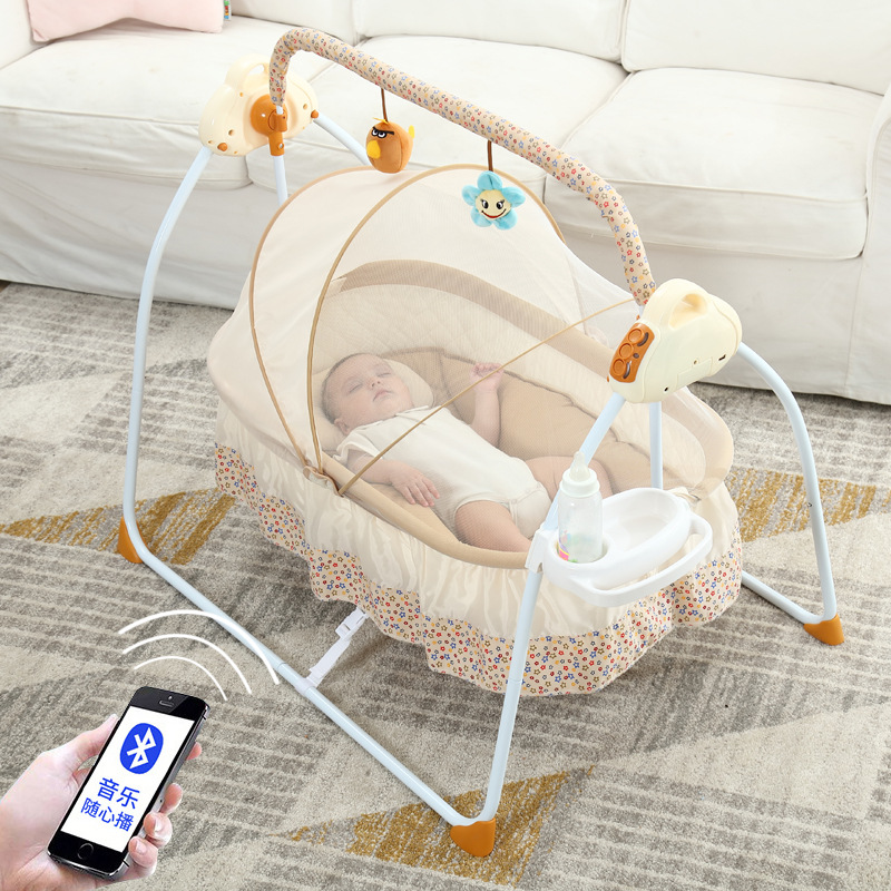 Baby Nursery Chair - سرير مهد للطفل كهربائي ذكي ،