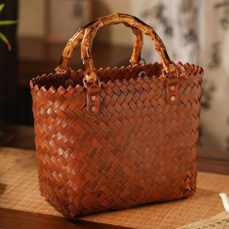 Storage Basket Fabric - حقيبة يدوية الصنع بالكامل، حقيبة مستحضرات