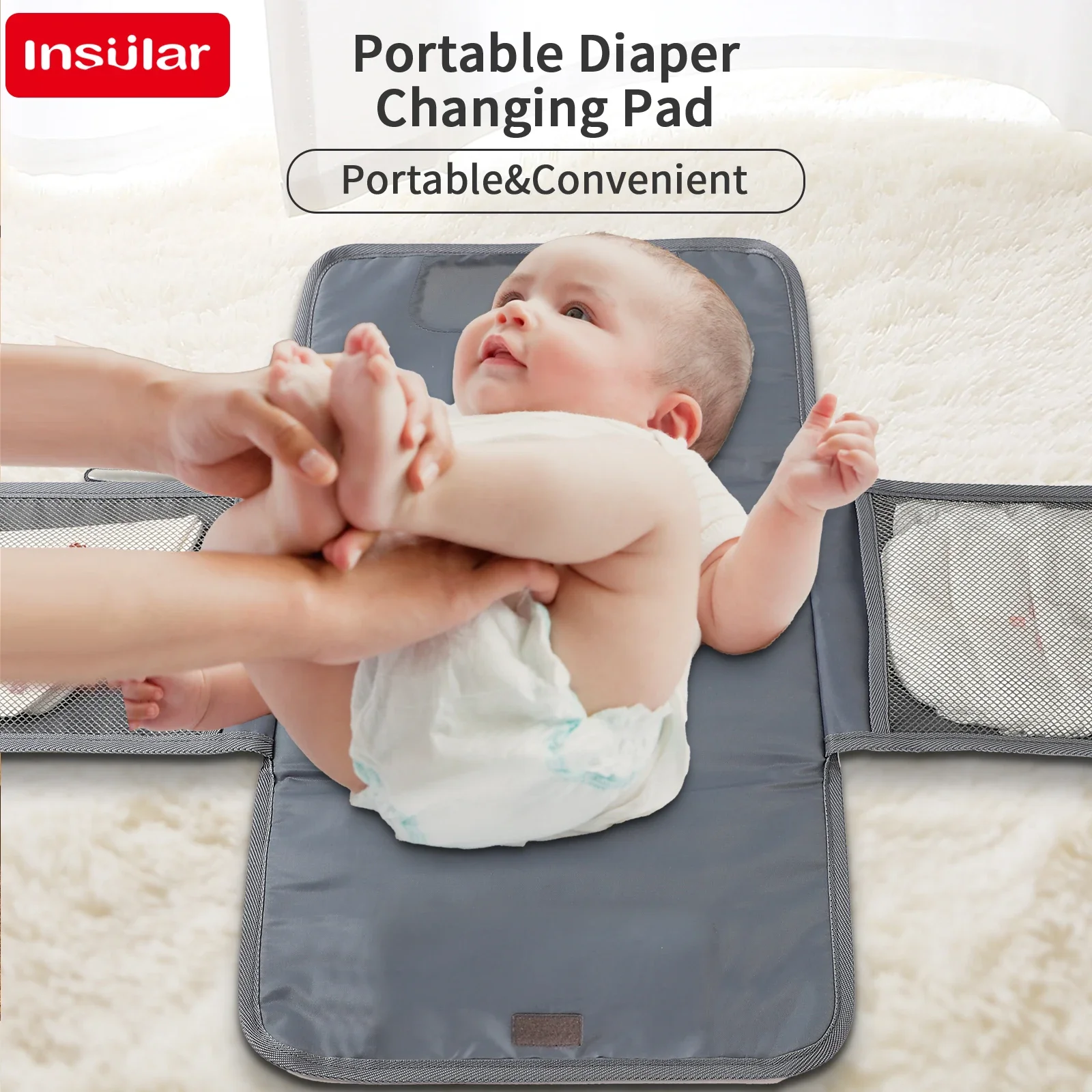 INSULAR الطفل الحفاض تغيير وسا - مراجعة Changing Table Topper وسعره