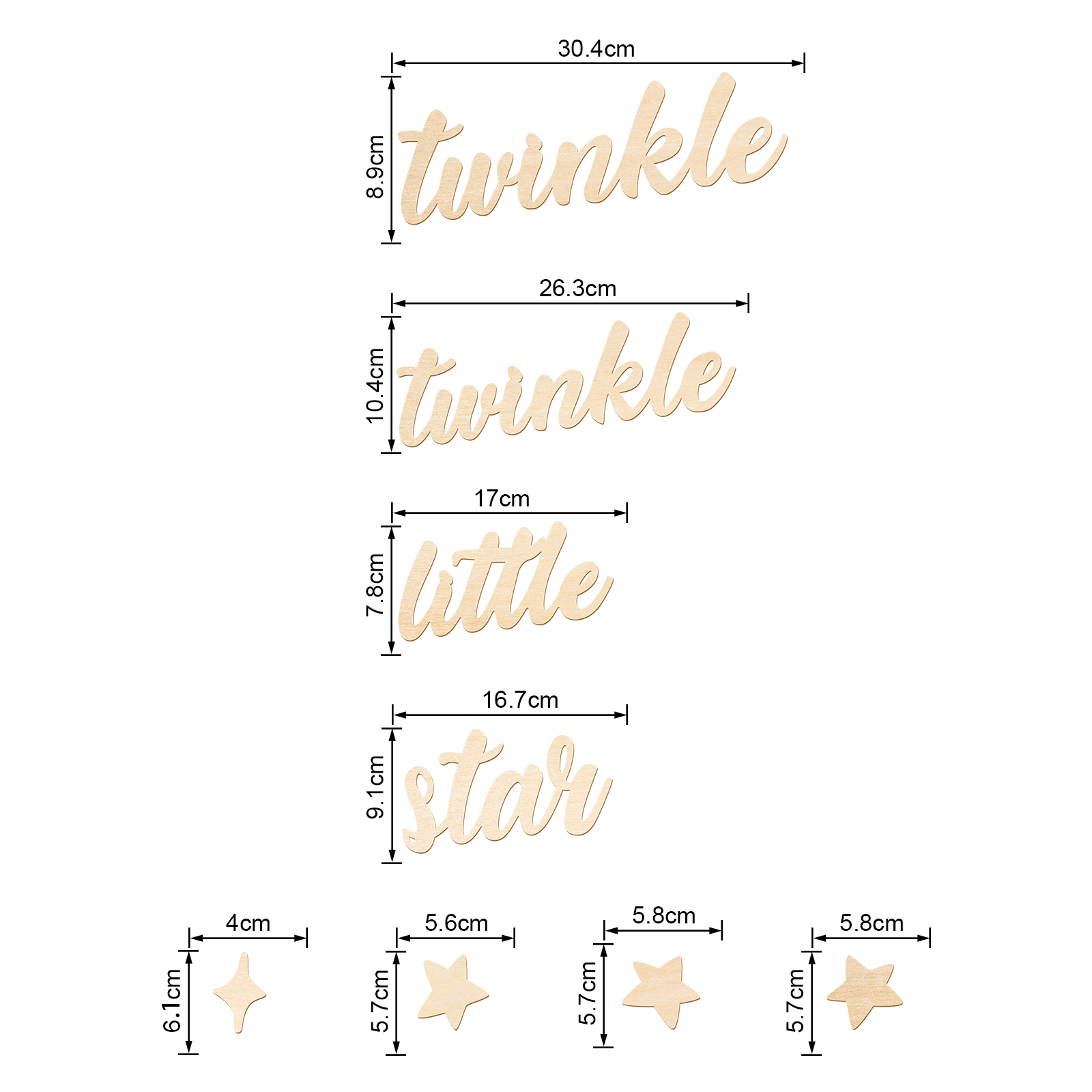 علامة Twinkle Twinkle Little S - مراجعة Baby Nursery Wall Decor وسعره