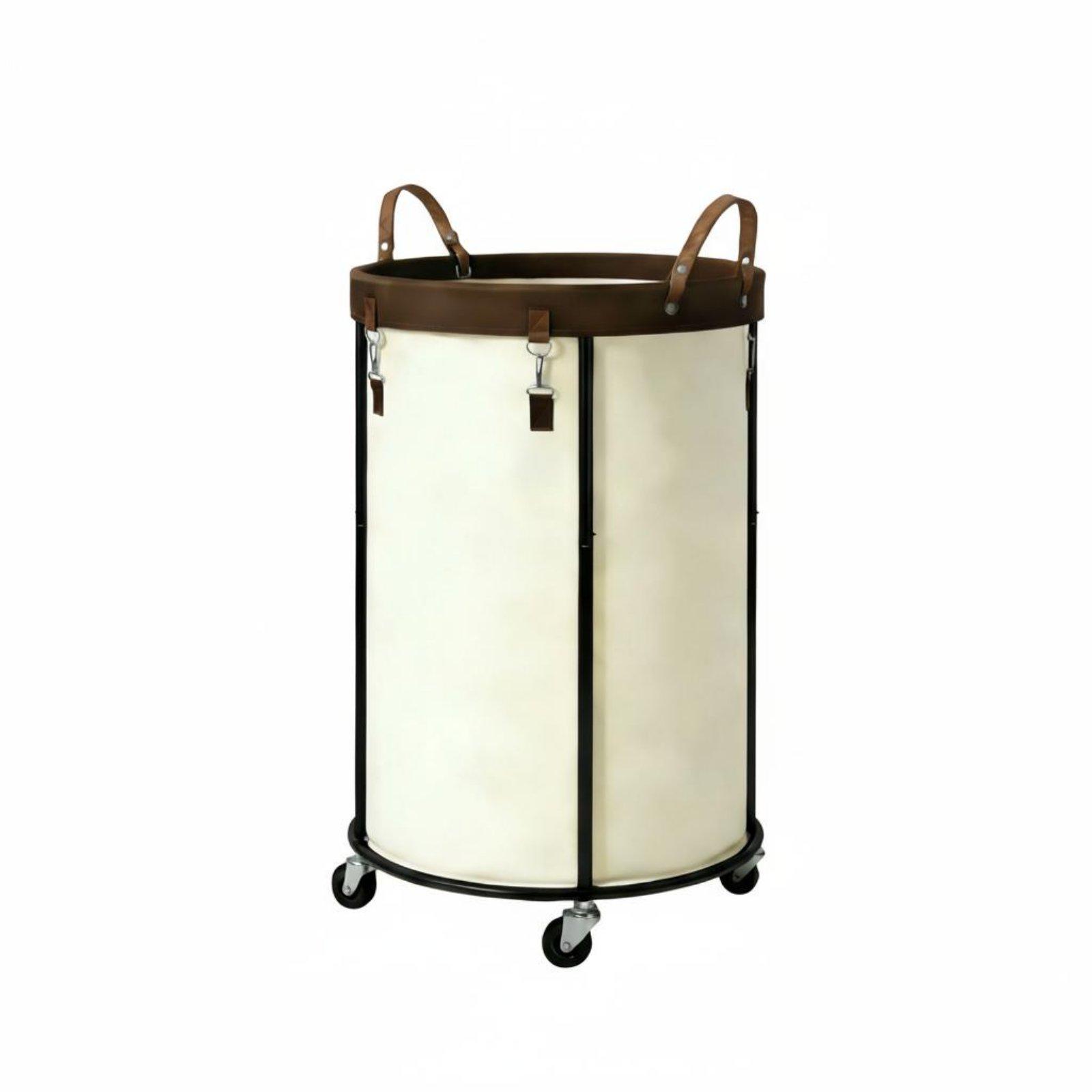 سلة تخزين الغسيل على عجلات مع  - مراجعة Storage Basket Fabric وسعره
