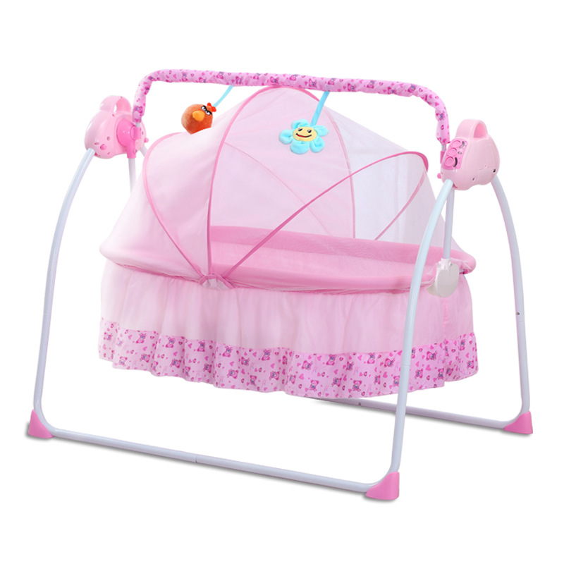 سرير مهد للطفل كهربائي ذكي ، ك - مراجعة Baby Nursery Chair وسعره