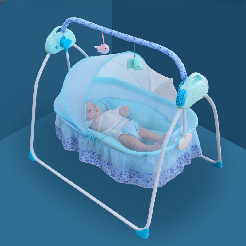 سرير مهد للطفل كهربائي ذكي ، ك - مراجعة Baby Nursery Chair وسعره