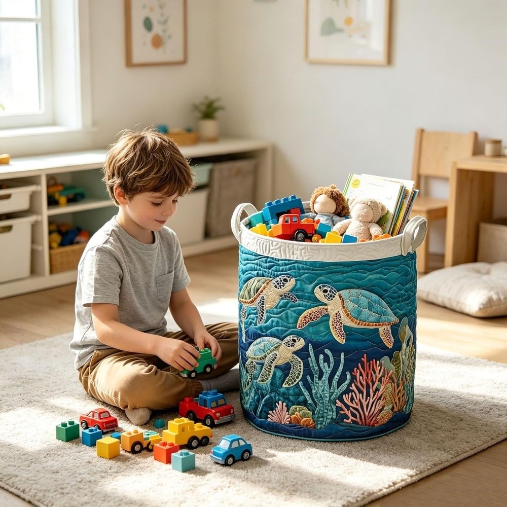 سلة غسيل بوهو جديدة مبطنة بسعة - مراجعة Storage Basket Fabric وسعره