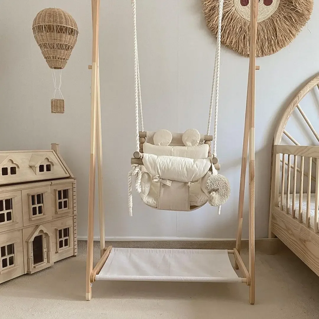 طفل داخلي أرجوحة معلقة الرضع و - مراجعة Baby Nursery Chair وسعره