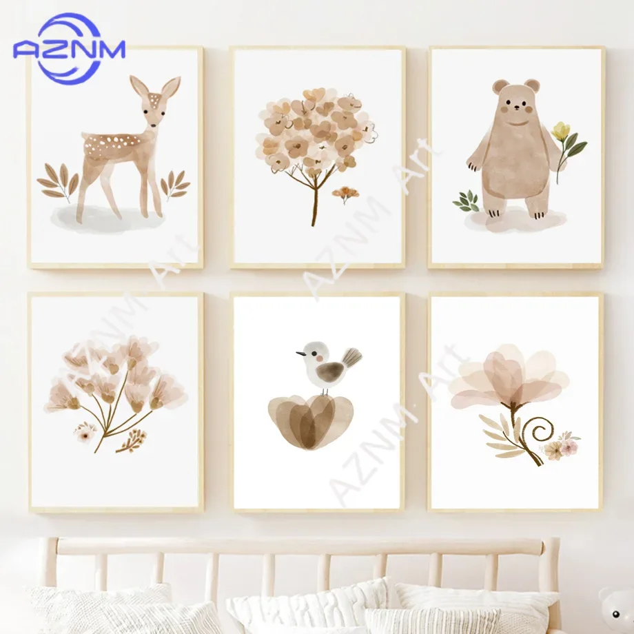 لوحة جدارية بوهو لغرفة الأطفال - مراجعة Baby Nursery Wall Decor وسعره