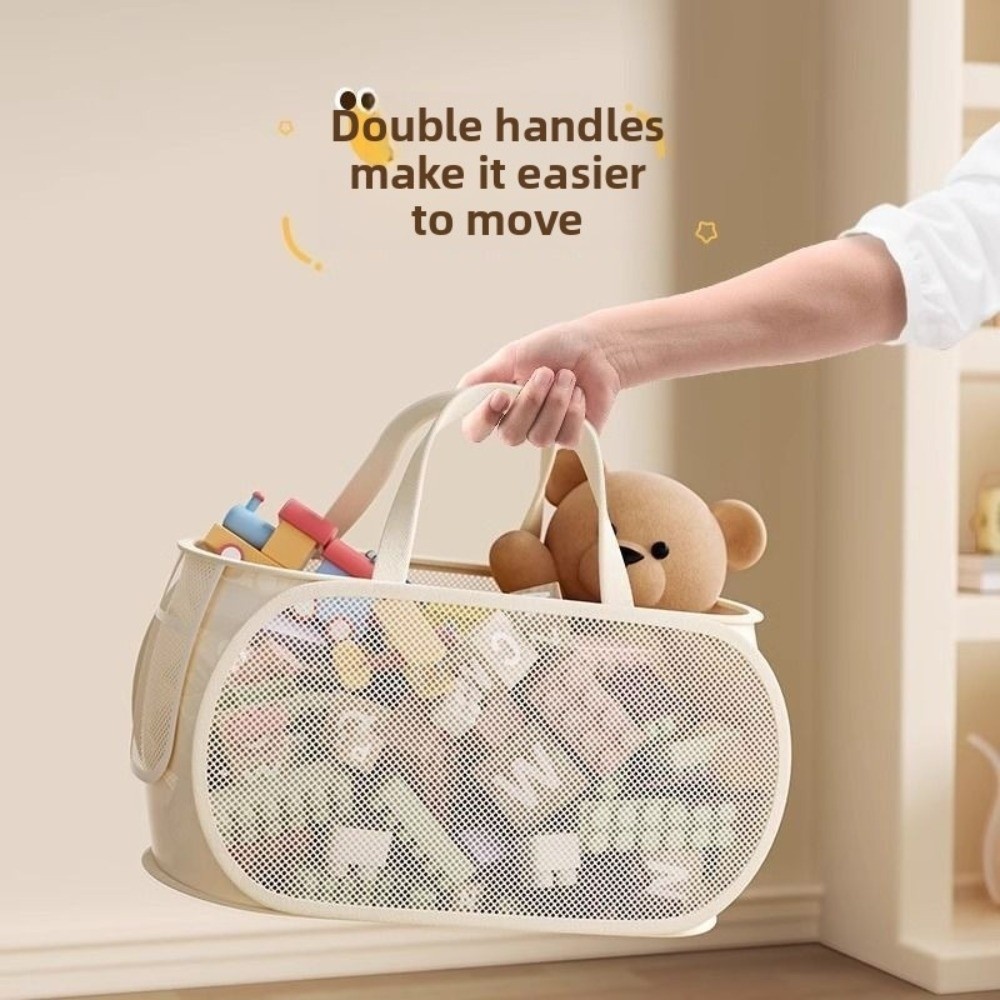 سلة تخزين دمى بتصميم جديد مع م - مراجعة Storage Basket Fabric وسعره