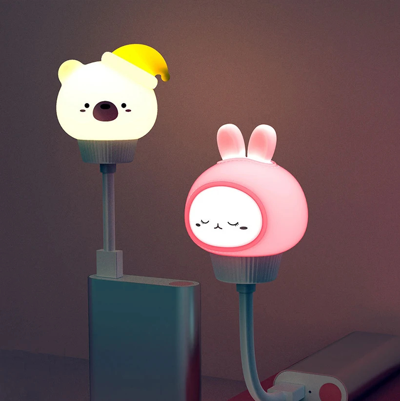 USB الكرتون لطيف ضوء الليل مع  - مراجعة Baby Nursery Egg Light وسعره