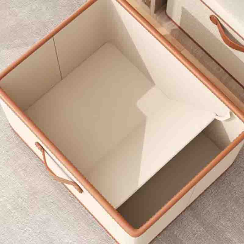 صناديق تخزين كبيرة السعة مع غط - مراجعة Storage Basket Fabric وسعره