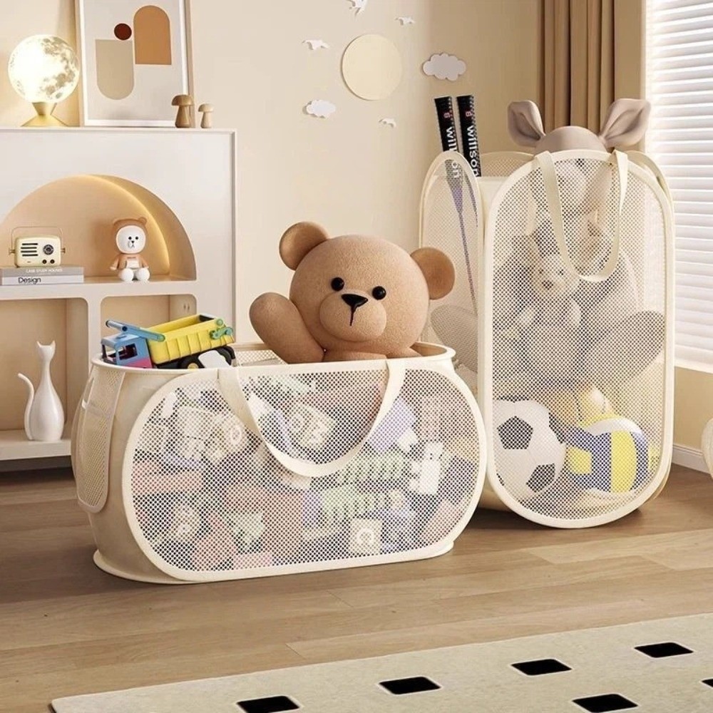 سلة تخزين دمى بتصميم جديد مع ج - مراجعة Storage Basket Fabric وسعره