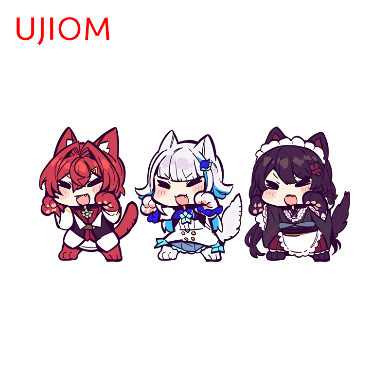 UJIOM Chibi Hololive ثلاثة الف - مراجعة Baby Nursery Wallpaper Girl وسعره