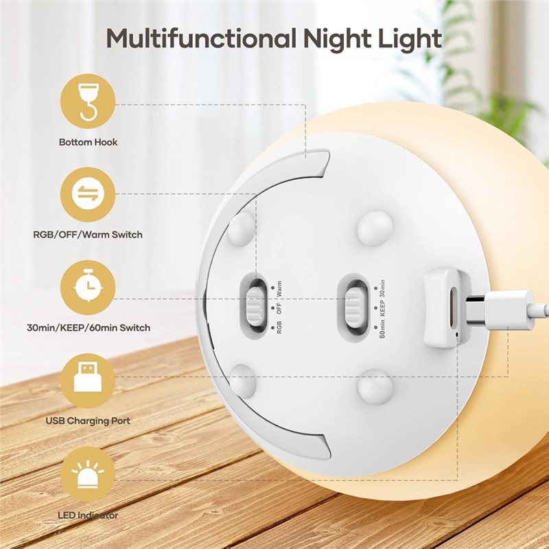 مصباح ليلي للعناية بالعين من T - مراجعة Baby Nursery Egg Light وسعره