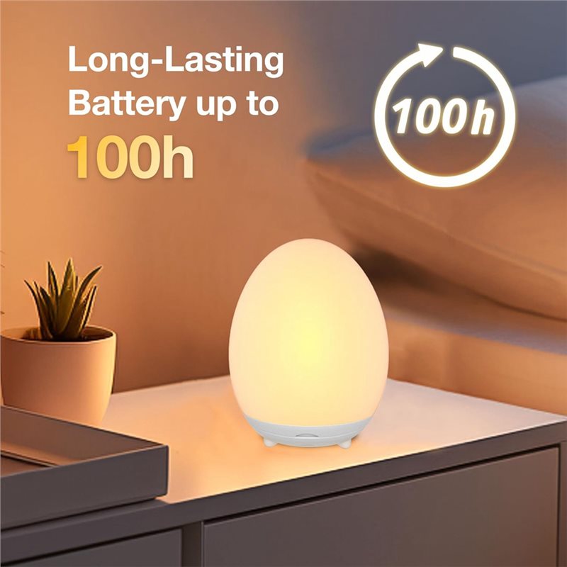 مصباح ليلي للعناية بالعين من A - مراجعة Baby Nursery Egg Light وسعره