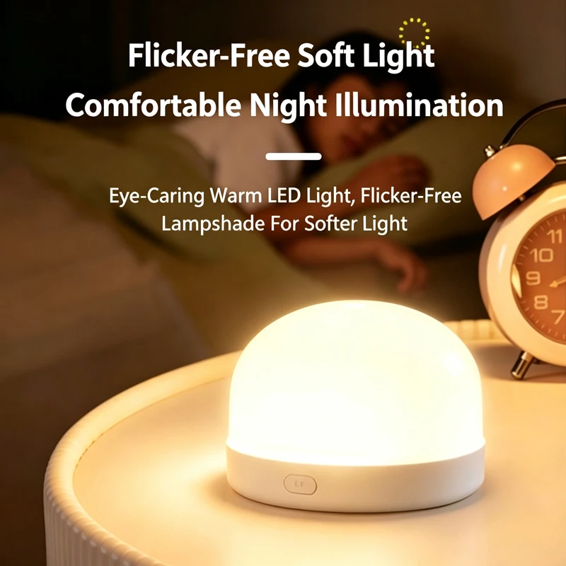 مصباح ليلي قابل للشحن عبر USB  - مراجعة Baby Nursery Egg Light وسعره