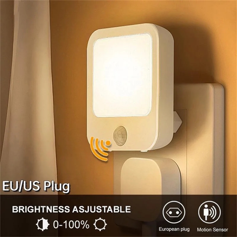 مستشعر حركة LED أضواء ليلية ال - مراجعة Baby Nursery Egg Light وسعره