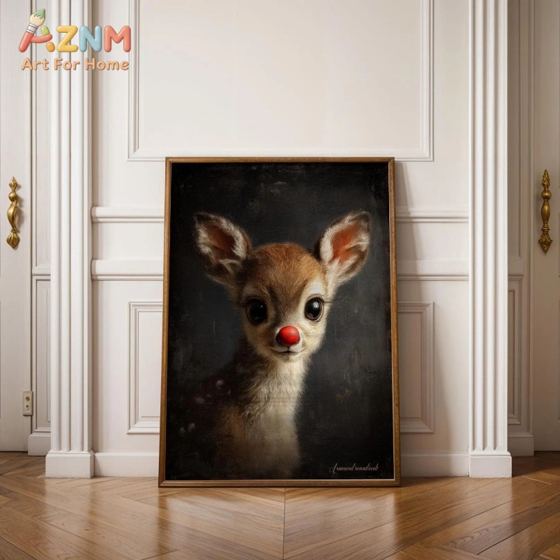 لوحة فنية غير مؤطرة على القماش - مراجعة Baby Nursery Vintage Decor وسعره