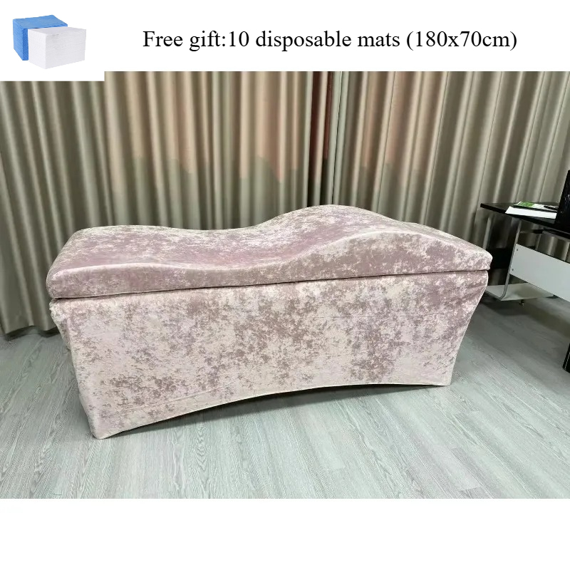 سرير تجميل منحني لتمديد الرموش - مراجعة Changing Table Topper وسعره