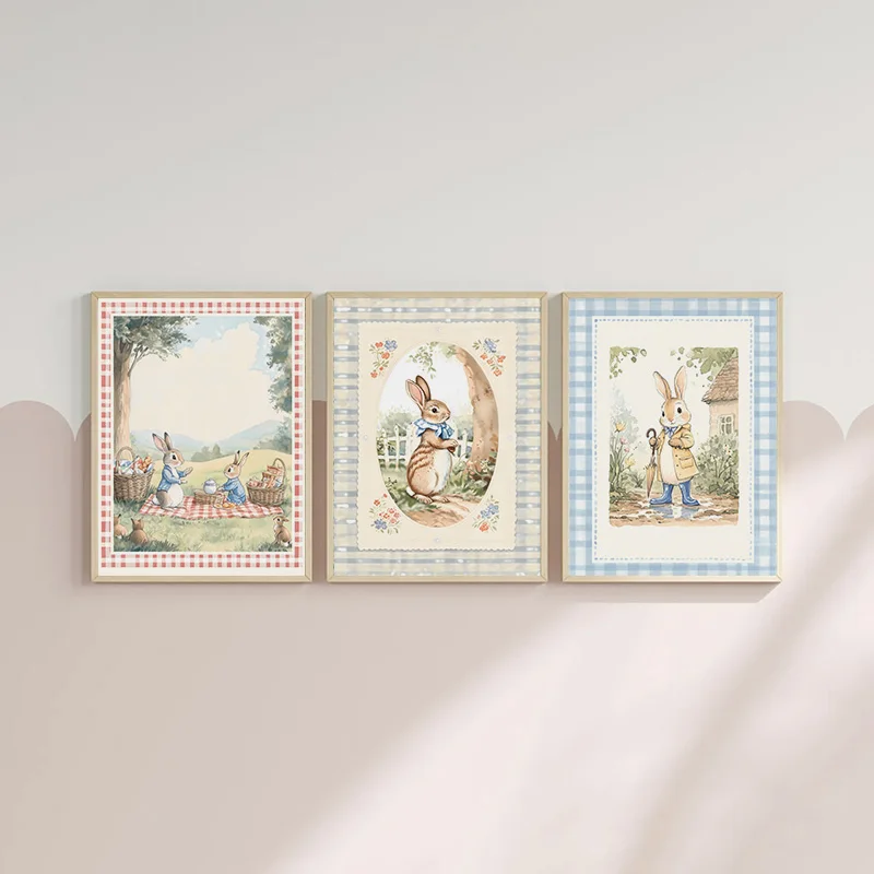 لوحة فنية جدارية قماشية مزخرفة - مراجعة Baby Nursery Vintage Decor وسعره
