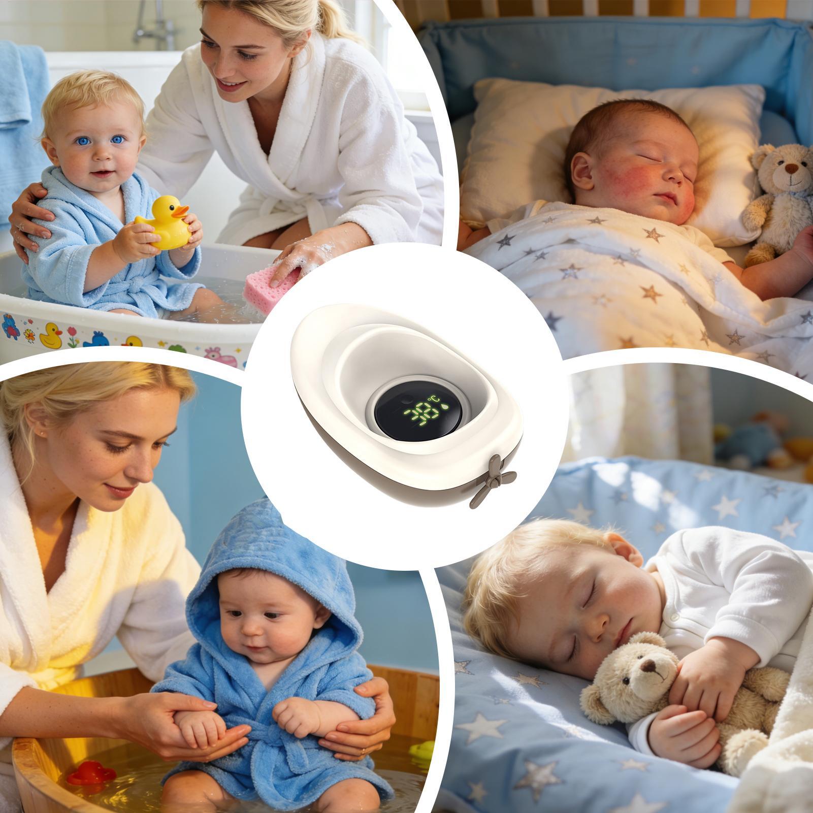 جهاز مراقبة حمام الأطفال الذكي - مراجعة Baby Nursery Temperature وسعره
