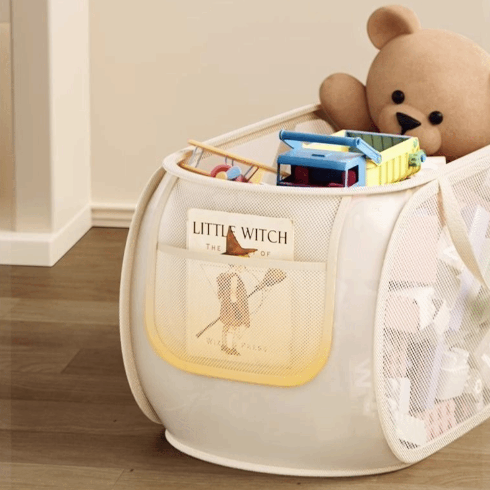 سلة تخزين دمى بتصميم جديد مع ج - مراجعة Storage Basket Fabric وسعره