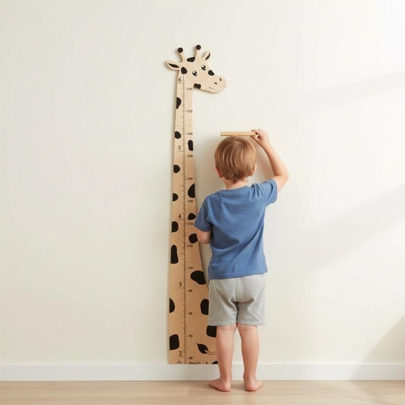 مخطط نمو الزرافة للأطفال مسطرة - مراجعة Growth Chart Ruler وسعره