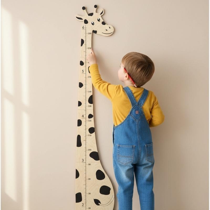 مخطط نمو الزرافة للأطفال مسطرة - مراجعة Growth Chart Ruler وسعره