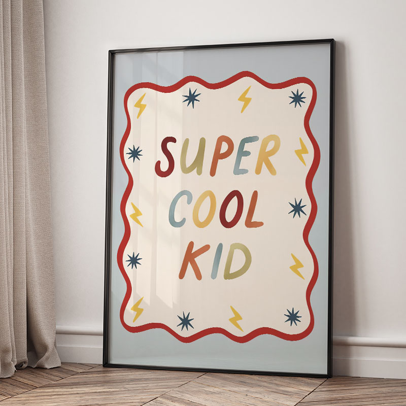 لوحات فنية كرتونية مضحكة ورائع - مراجعة Baby Nursery Wall Decor وسعره