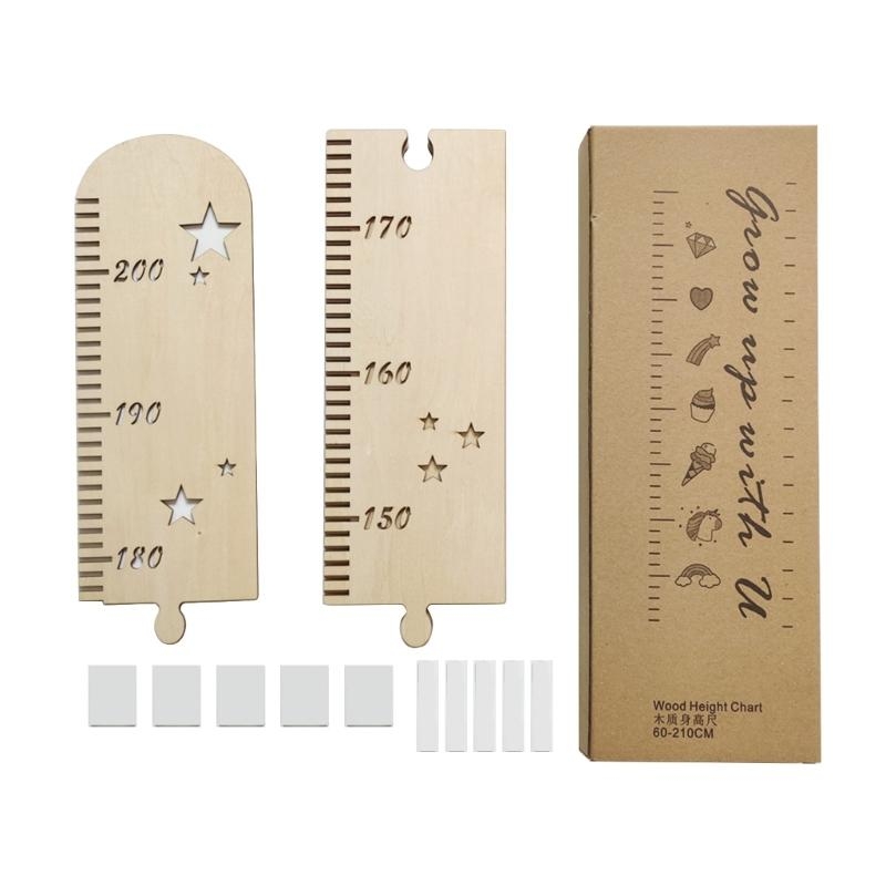 1 مجموعة أطفال ارتفاع النمو ال - مراجعة Growth Chart Ruler وسعره